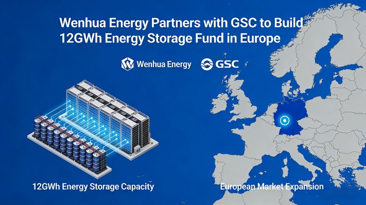 Wenhua Energy Partners with GSC to Build 12GWh Energy Storage Fund in Europe
