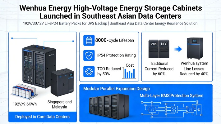 Wenhua Energy 307.2V Energy Storage Cabinets Empower Vietnam Microgrid Project, Accelerating Energy