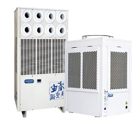 Electric air conditioning Vertical jet machine